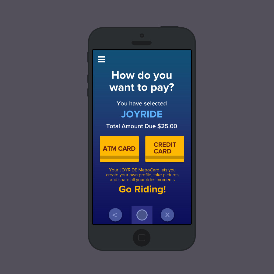 MetroCard Ride Mobile App FiNa_CreatiVe