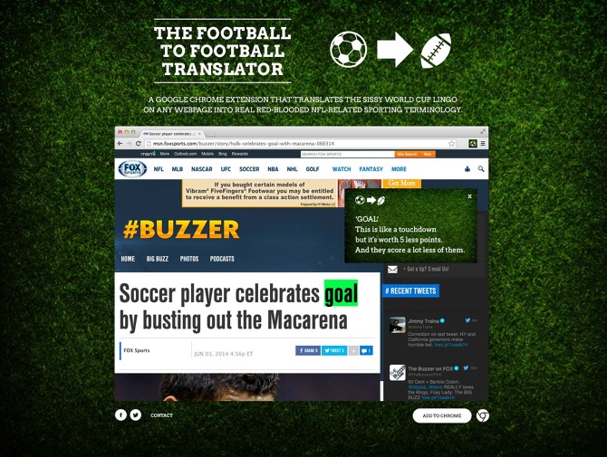 The Football To Football Translator Stephen Dalton, copywriter