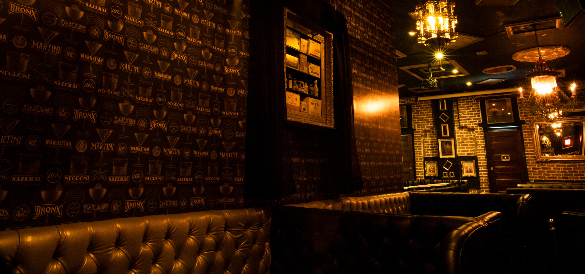 UES Bar Wallpaper Wyne Enterprises