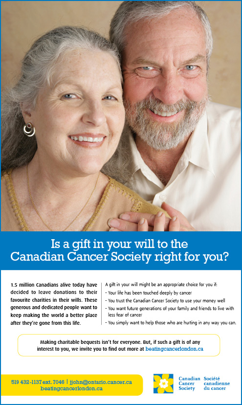 Canadian Cancer Society Sean Mercer Art Direction Graphic Design Advertising