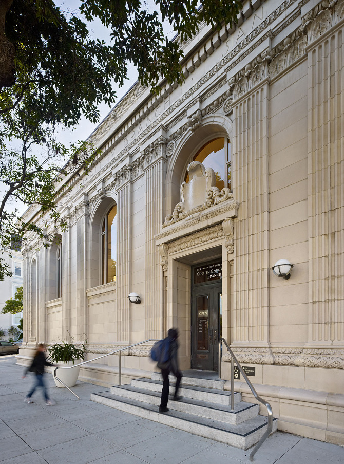 Golden Gate Library roving studio