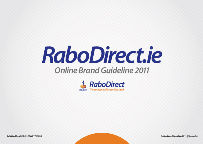 Rabodirect Ireland Brand Guideline Peter Chen Digital Portfolio