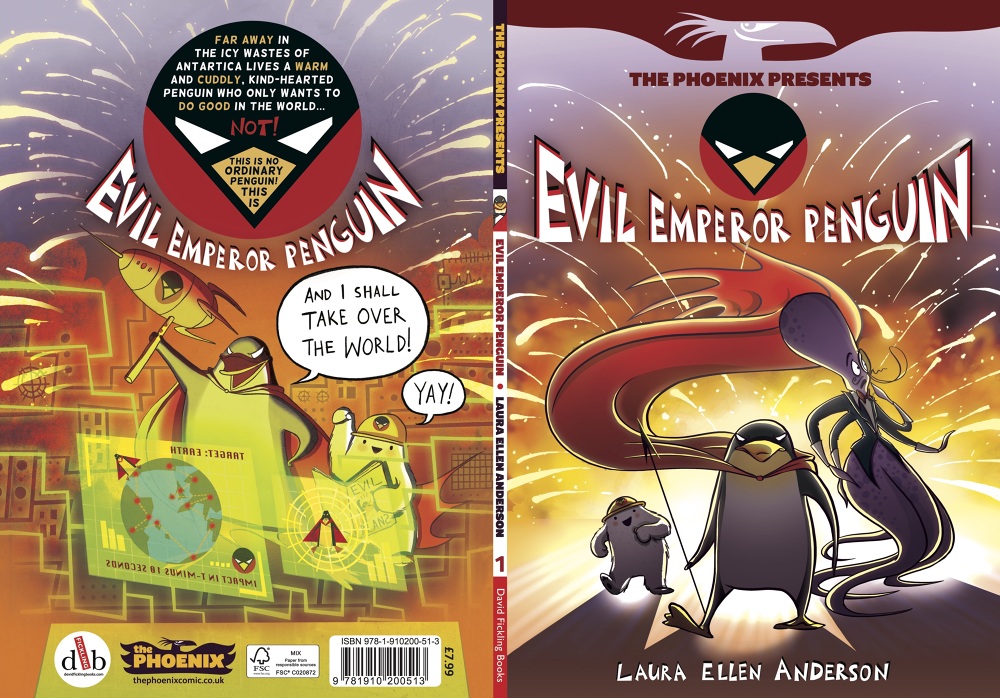 EVIL EMPEROR PENGUIN - Laura Anderson Illustration