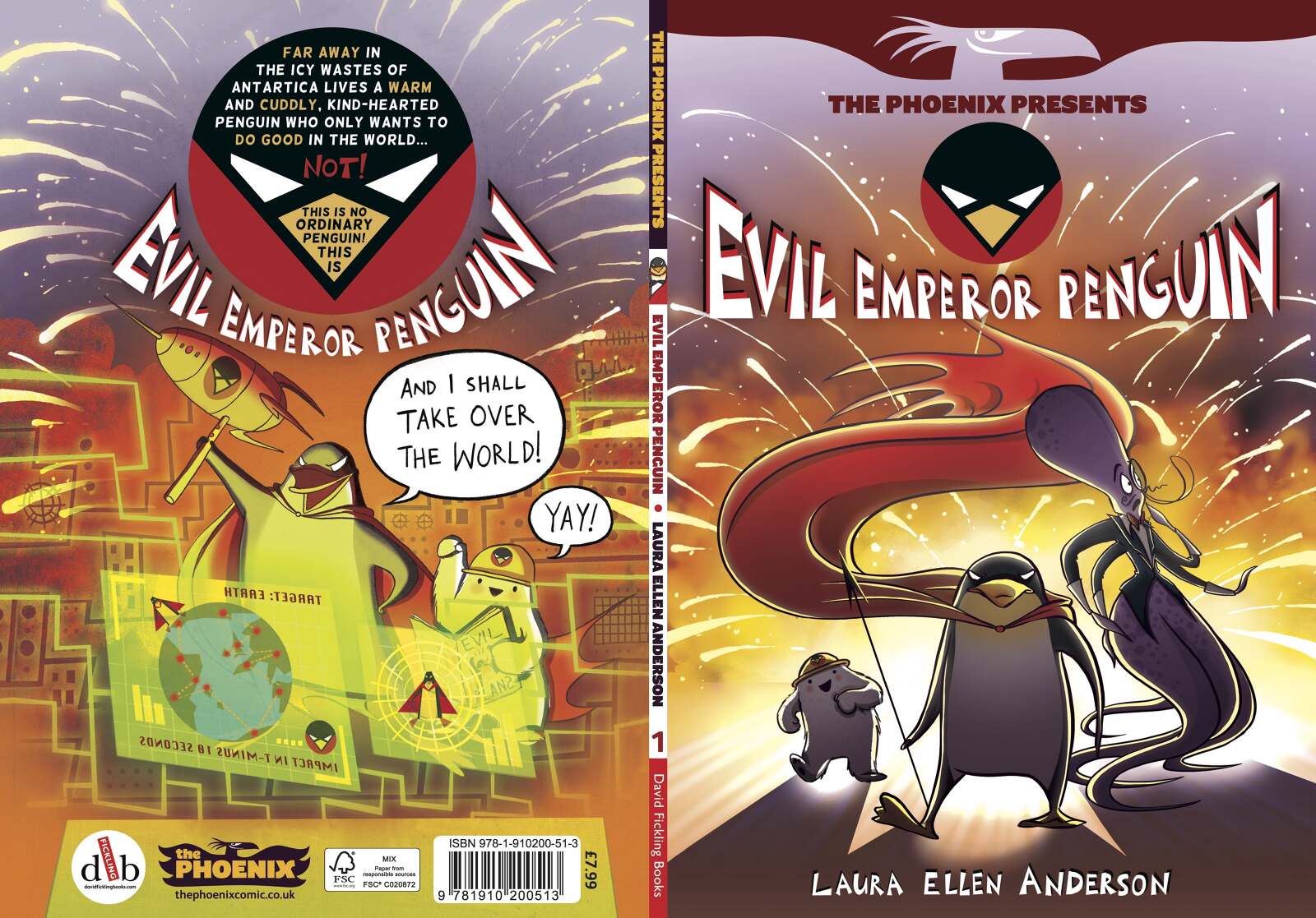EVIL EMPEROR PENGUIN - Laura Anderson Illustration