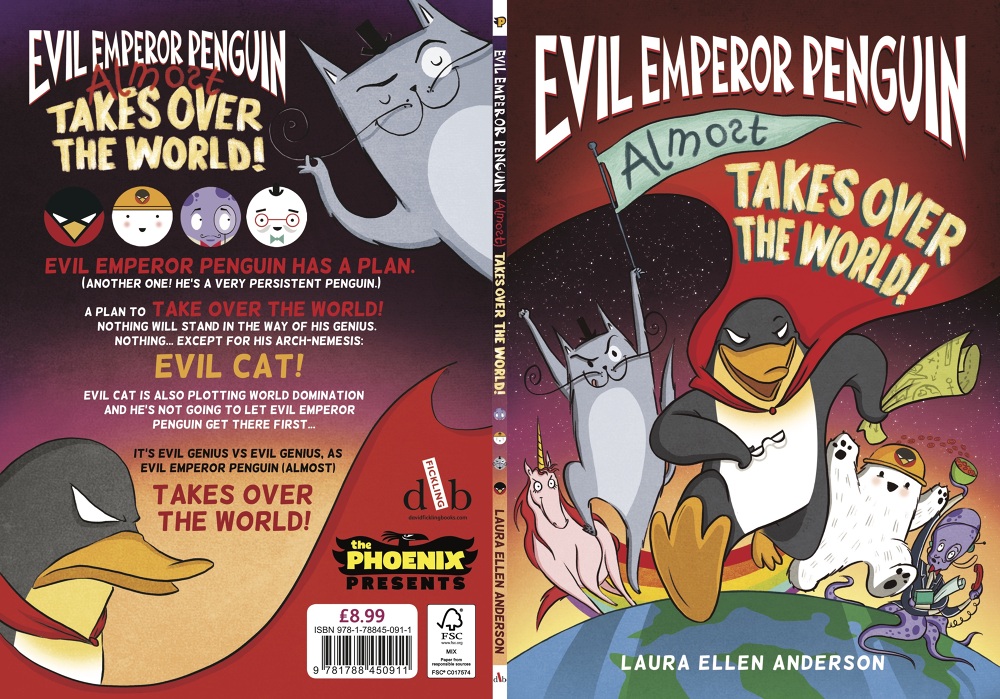 EVIL EMPEROR PENGUIN - Laura Anderson Illustration