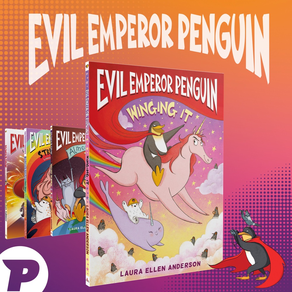 EVIL EMPEROR PENGUIN - Laura Anderson Illustration