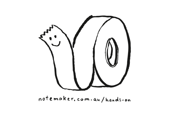 Notemaker Designs Lettering for NoteMaker - Rachel Chew - Design, Lettering & Illustration