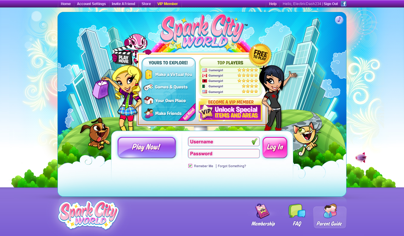 Spark City World Carrie Kanda