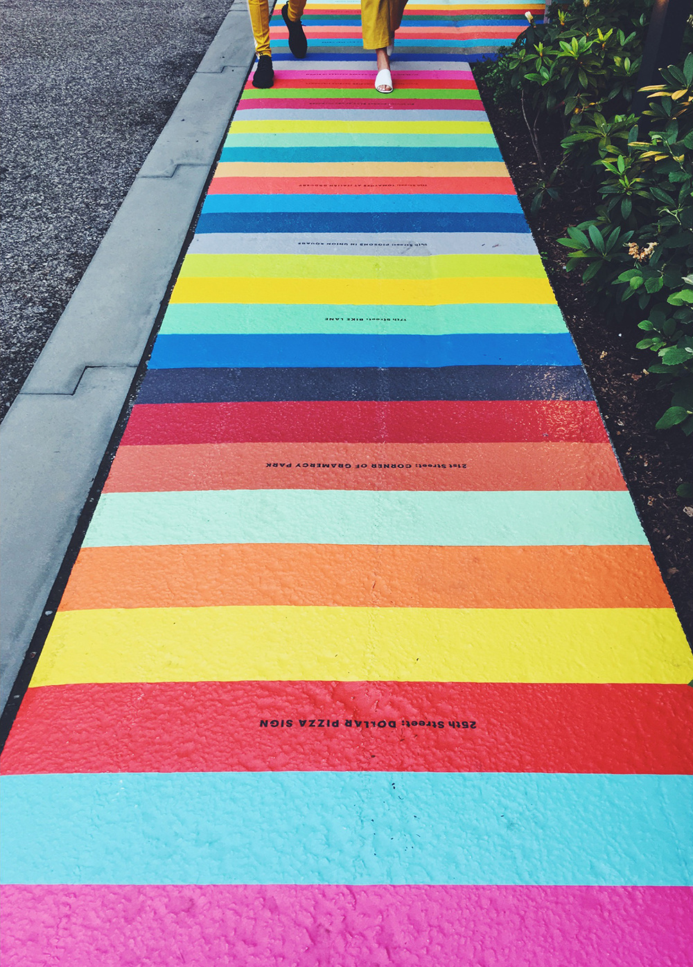 Manhattan Color Walk Erin Jang Portfolio