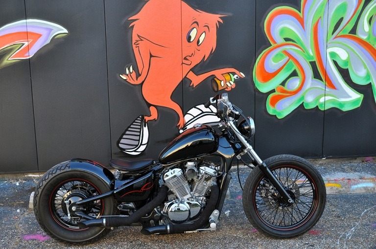 MURDERED OUT BOBBER HOUSTON RETRO BOBBERS