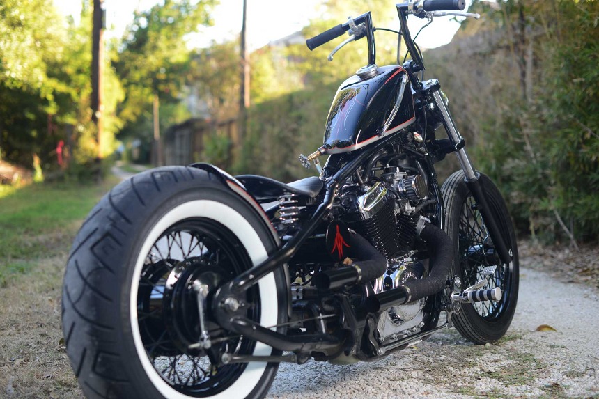 FLAT GUNMETAL AND BLACK BOBBER HOUSTON RETRO BOBBERS