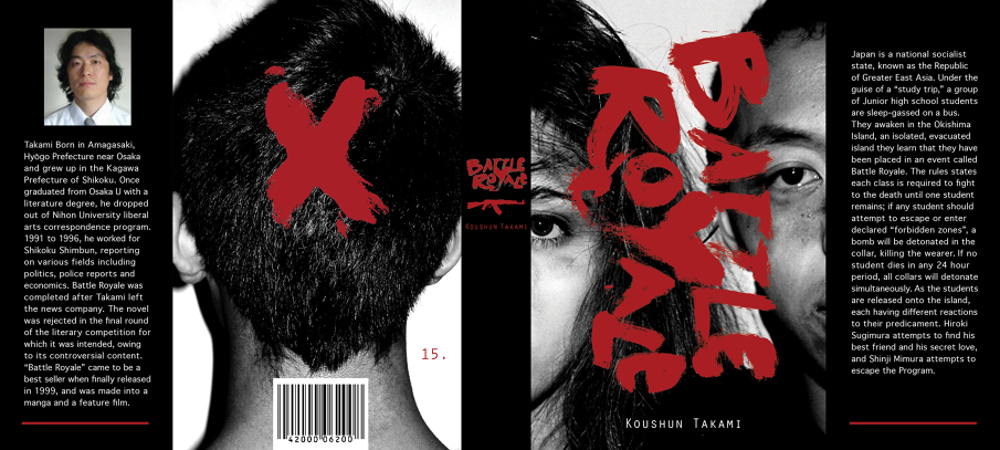 Battle Royale Book Cover - Joshua Mina