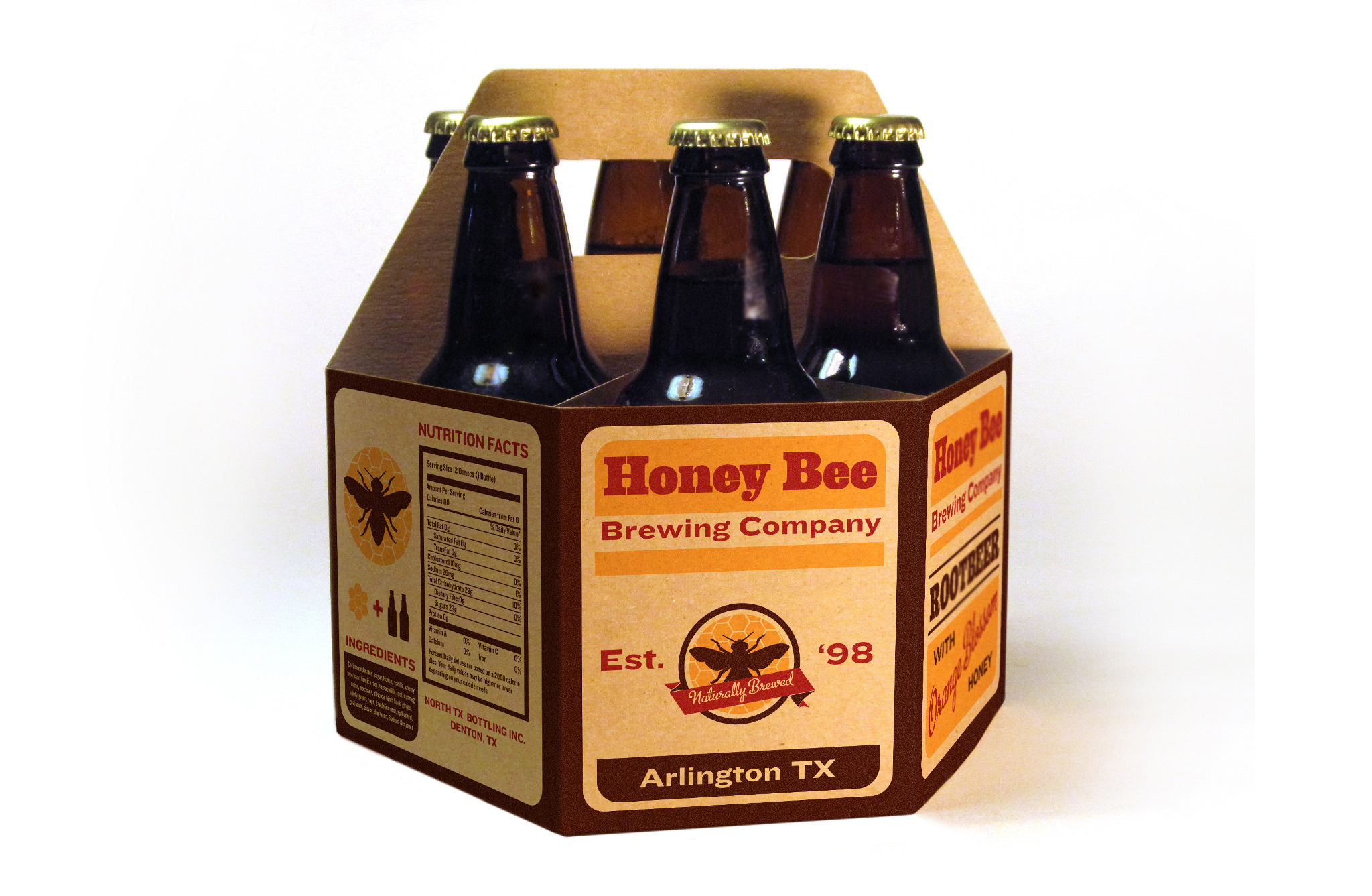 Honey Bee Brewing Co. TRMartinDesign