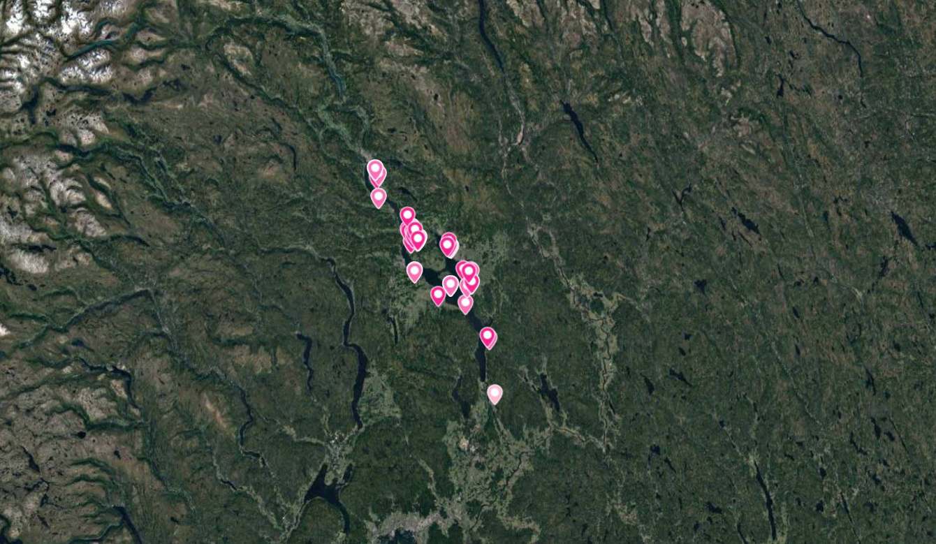 mjøsa state of mind (the map) - Hedda Roterud Amundsen