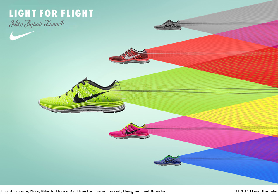 nike flyknit poster