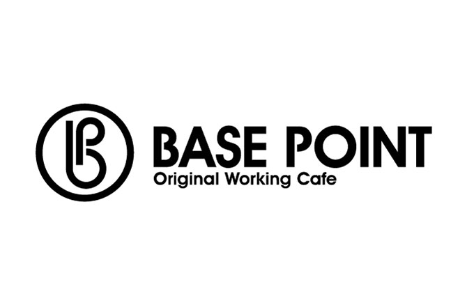 Base Point Logog Logo Design - black bath