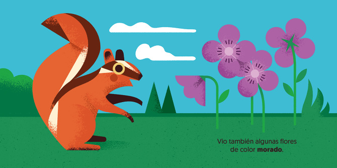 Ardilla y los colores - manucallejon