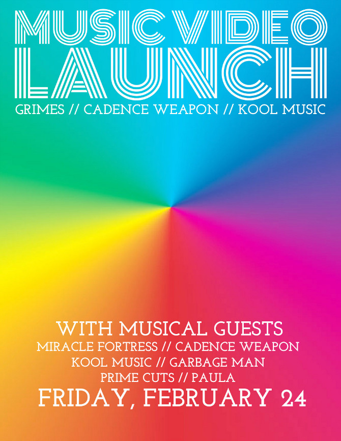 Music Video Launch Poster Erik Zuuring