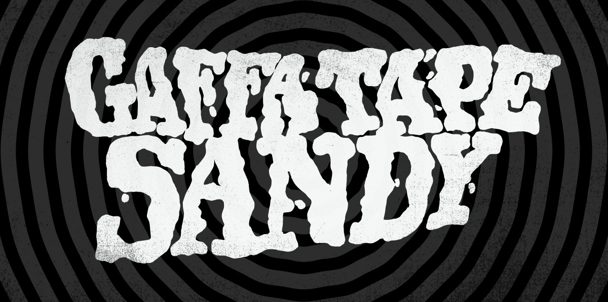 Gaffa Tape Sandy Things on Fire Graphic Illustration and Design