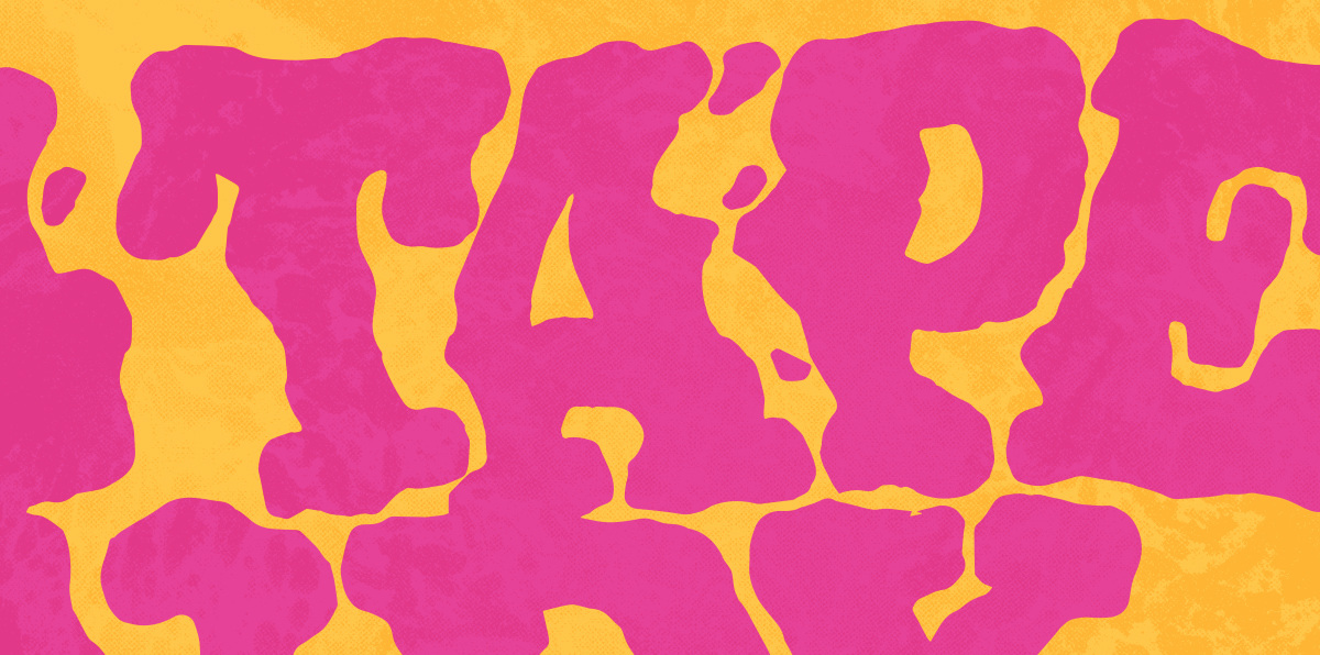 Gaffa Tape Sandy Things on Fire Graphic Illustration and Design