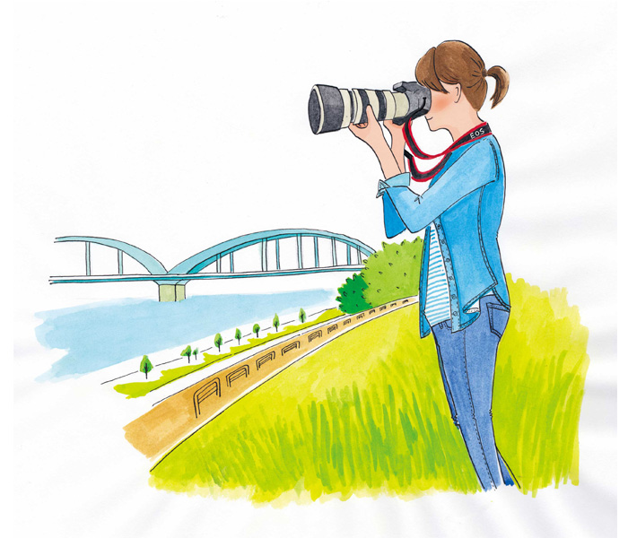 Canon Moments Megumi Goto Illustration 後藤恵イラストレーション