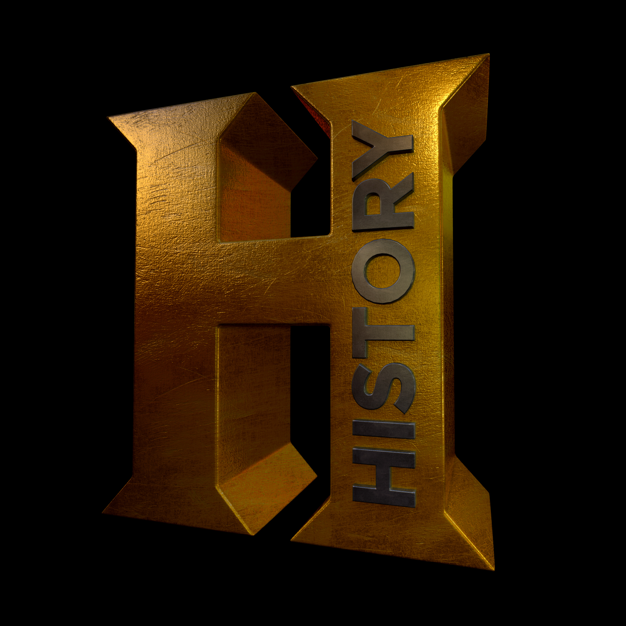 history channel logo redesign