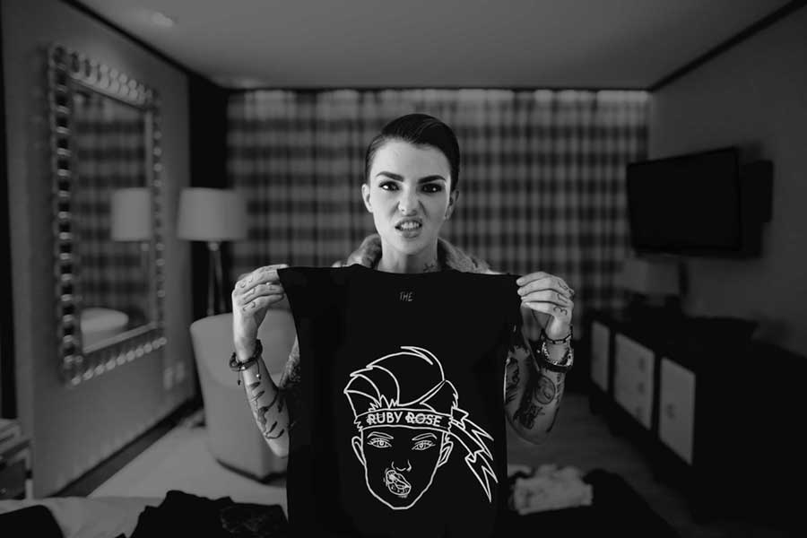 Ruby Rose : Identity and Illustration - Adam Dal Pozzo × Creative ...