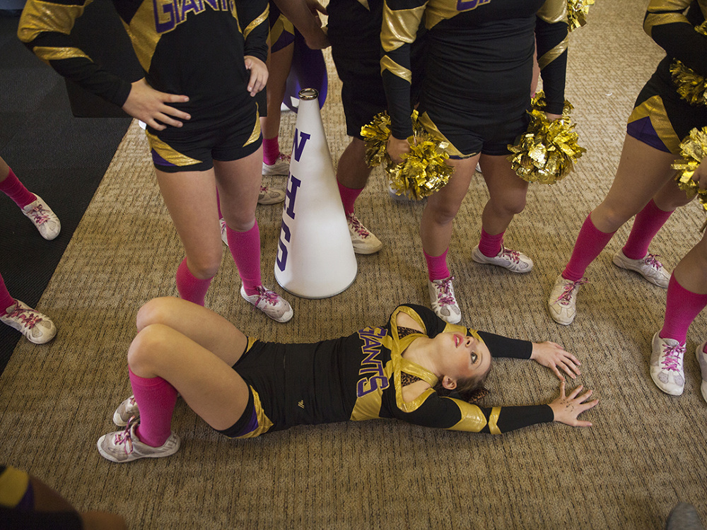 Cheerleading state championships Griffin Moores Photography