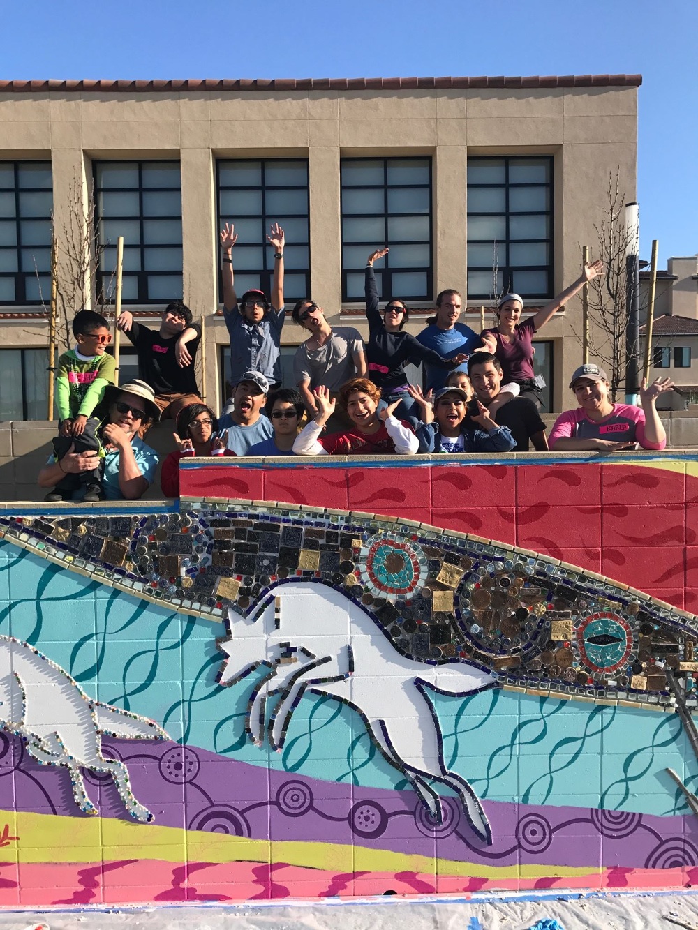 Playground Mural - ƎE