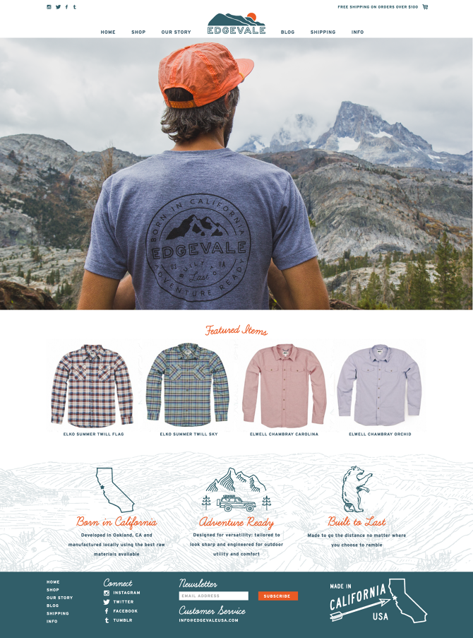 Edgevale USA The Golden West