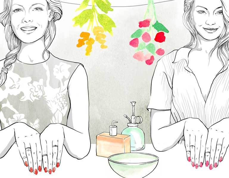 Wunderhaus Berlin / Nail Salon Xenia Illustration