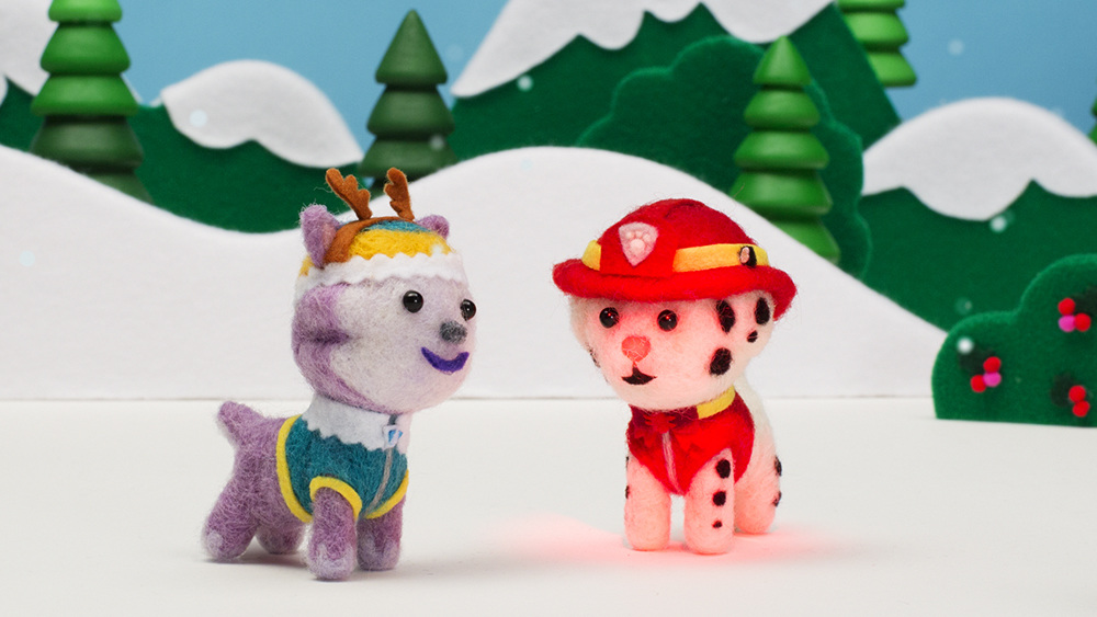 Nick Jr. Warm and Fuzzy Holiday 2015 - Art Direction + Design