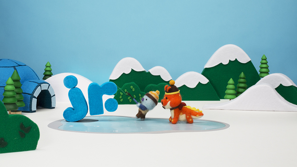 Nick Jr. Warm and Fuzzy Holiday 2015 - Art Direction + Design