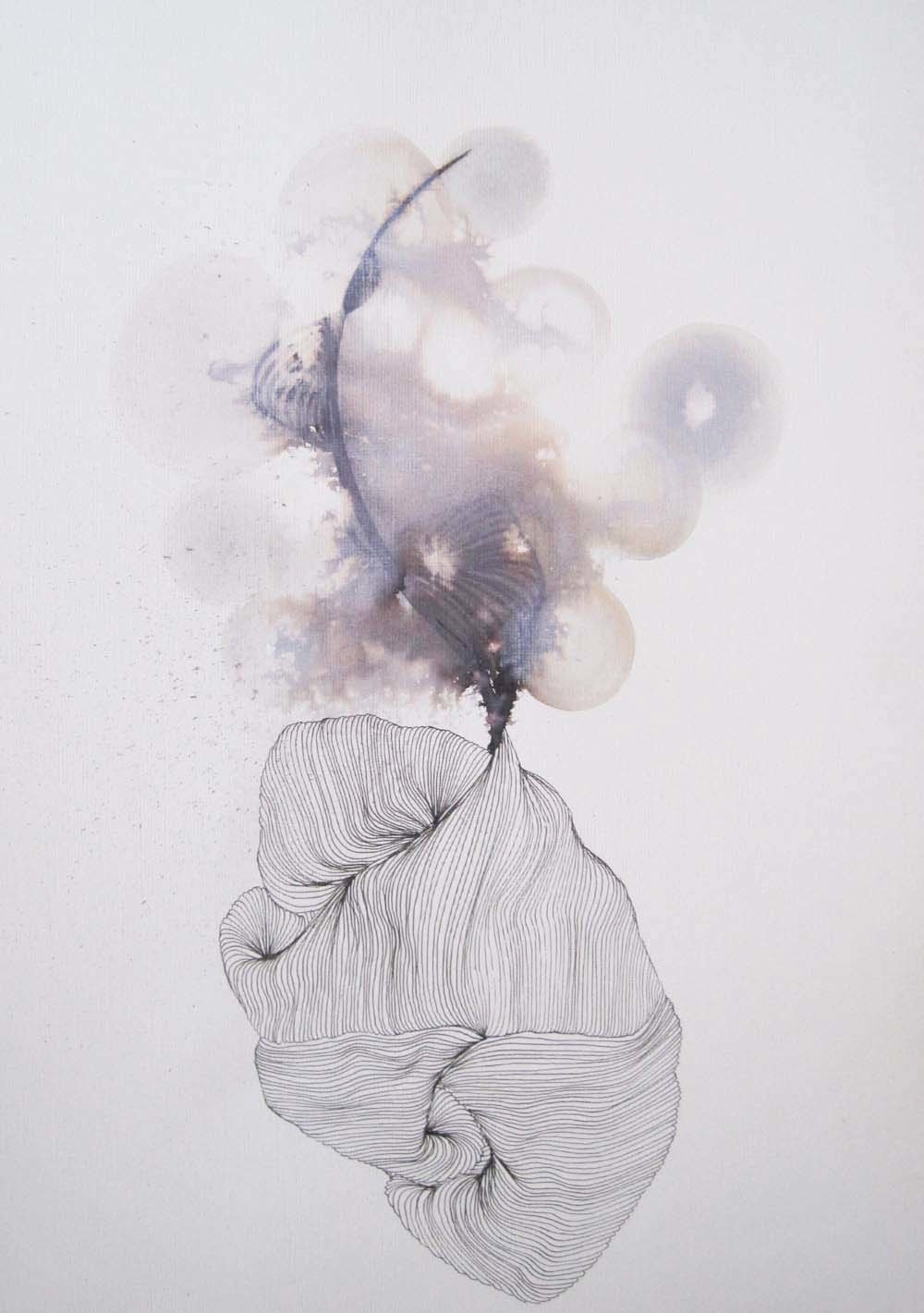 Black and White - Illustrating Rain