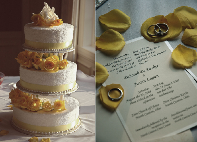Wedding cake, morning light