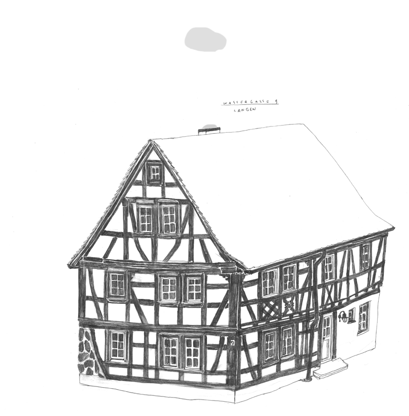 Fachwerkhaus illustration by Julia Duerr Berlin Fachwerkhaus illustration by Julia Duerr Berlin