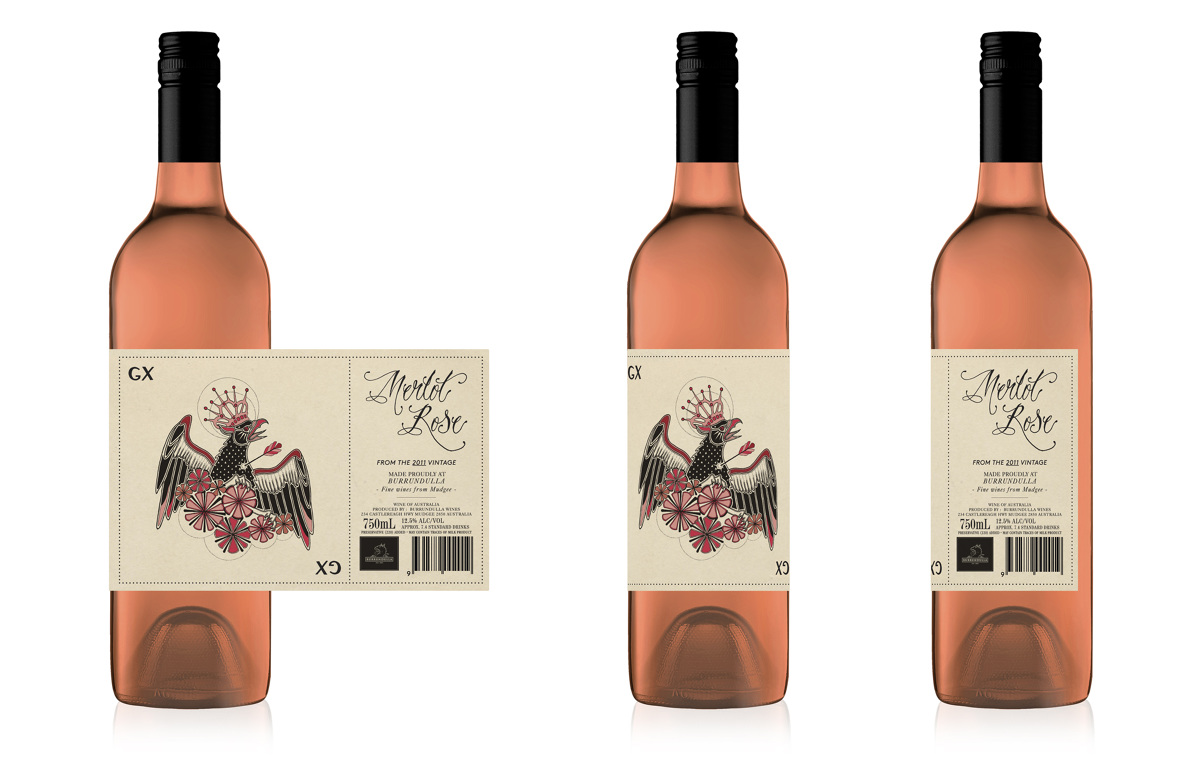 Burrundulla.Vineyard wine.labels > MINKA SICKLINGER