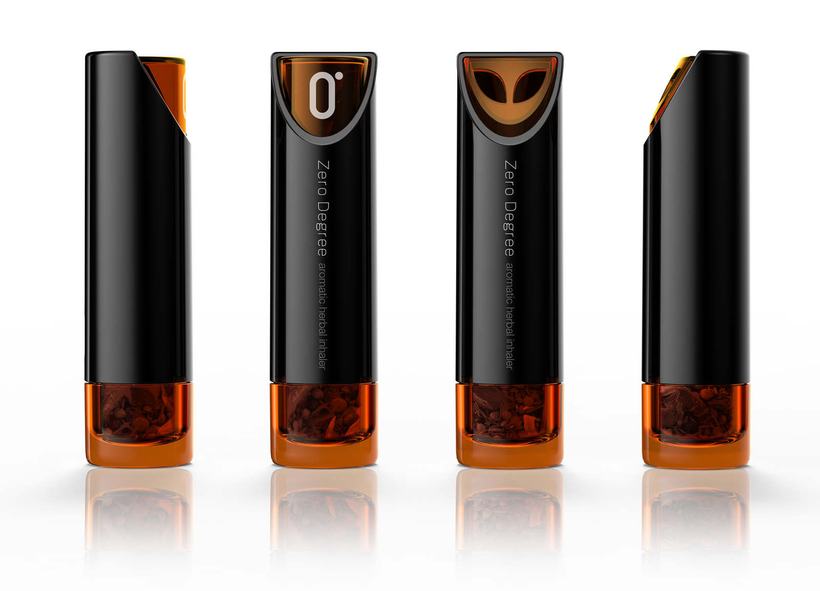 Zero Degree Aromatic Herbal Inhaler Sketch Design // Singapore, 3D