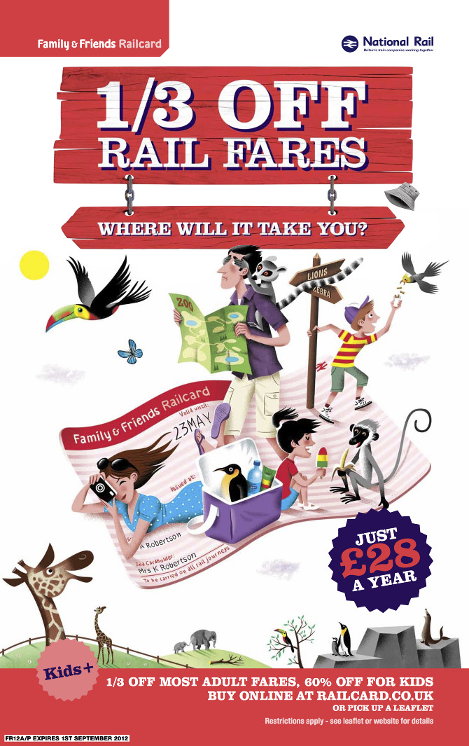 Railcard // Magic Railcards Dream Quickly