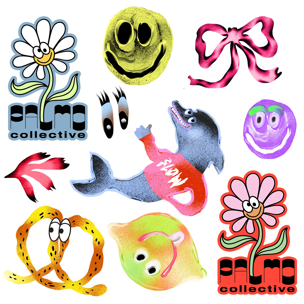 Palmo Collective Stickers - VOLCIA PORAKH
