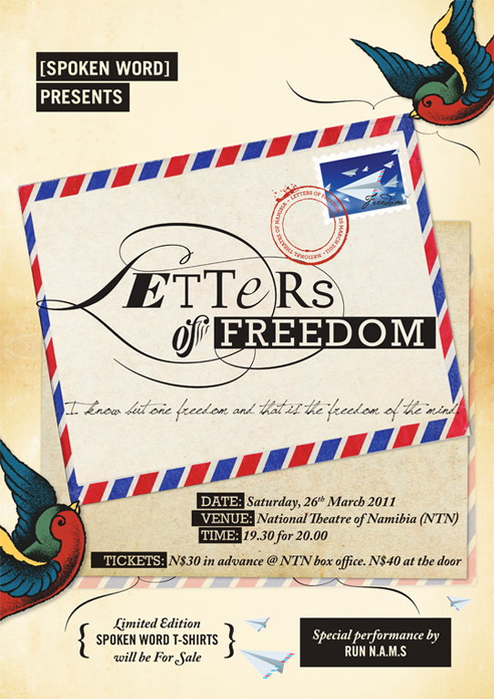 [SPOKEN WORD] Letters of Freedom Tanya Turipamwe Stroh