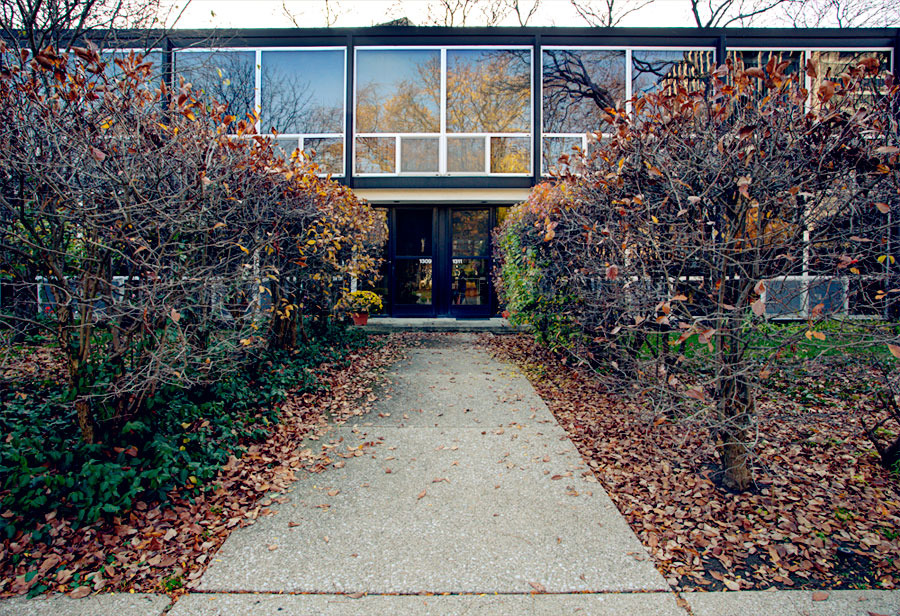 Inside a Townhouse Mies Detroit — Lafayette Park, Detroit, Michigan
