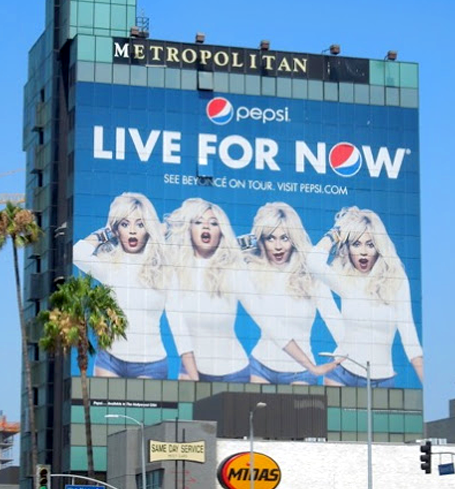 Beyoncé Pepsi Billboards - EZMANDESIGN