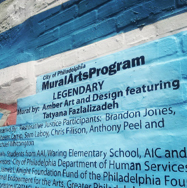 The Roots Mural Tatyana Fazlalizadeh