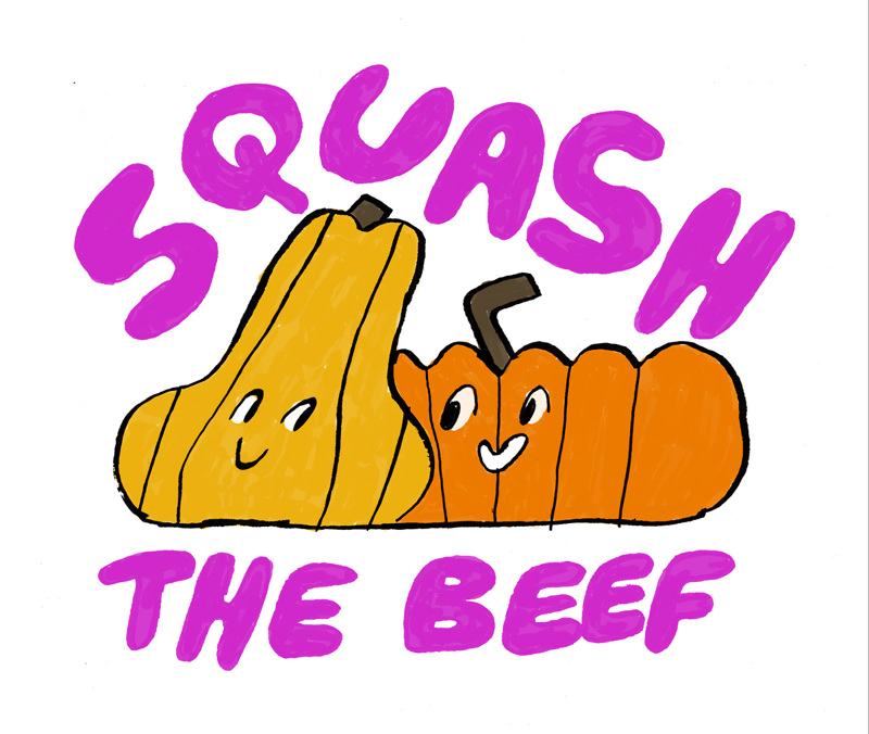 squash the beef Sam Ailey