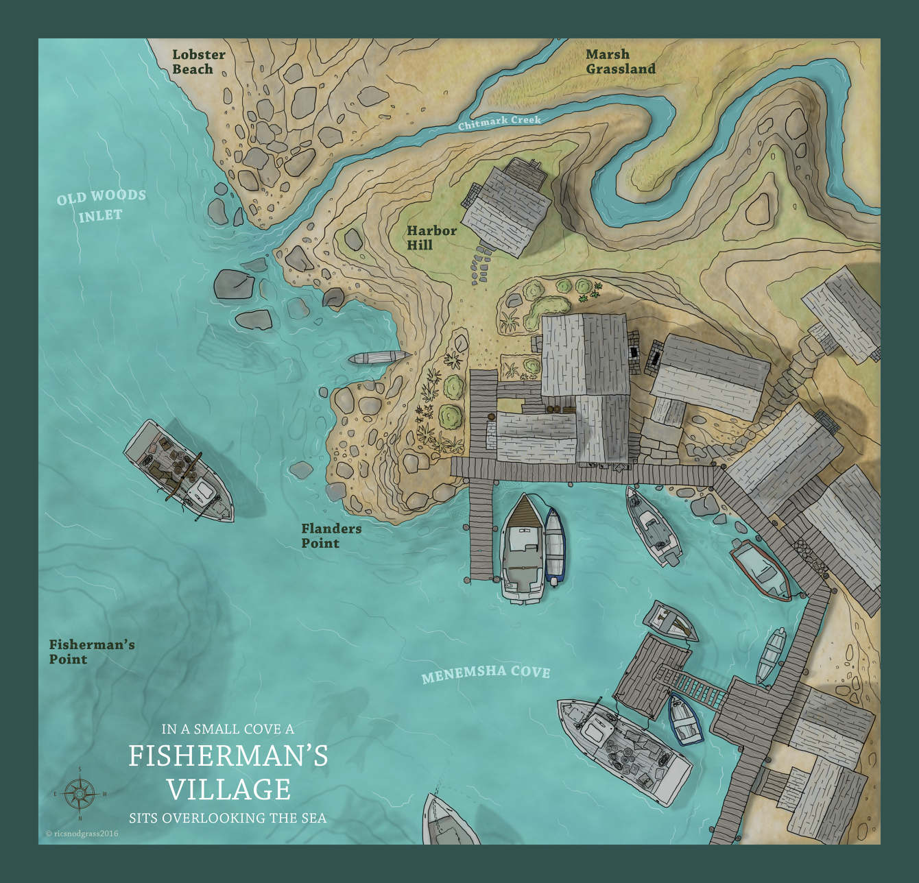 Illustrative Maps Snodgrass Design