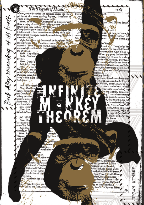The Infinite Monkey Theorem Winery - Holly Kurtz, Freelance Advertising ...