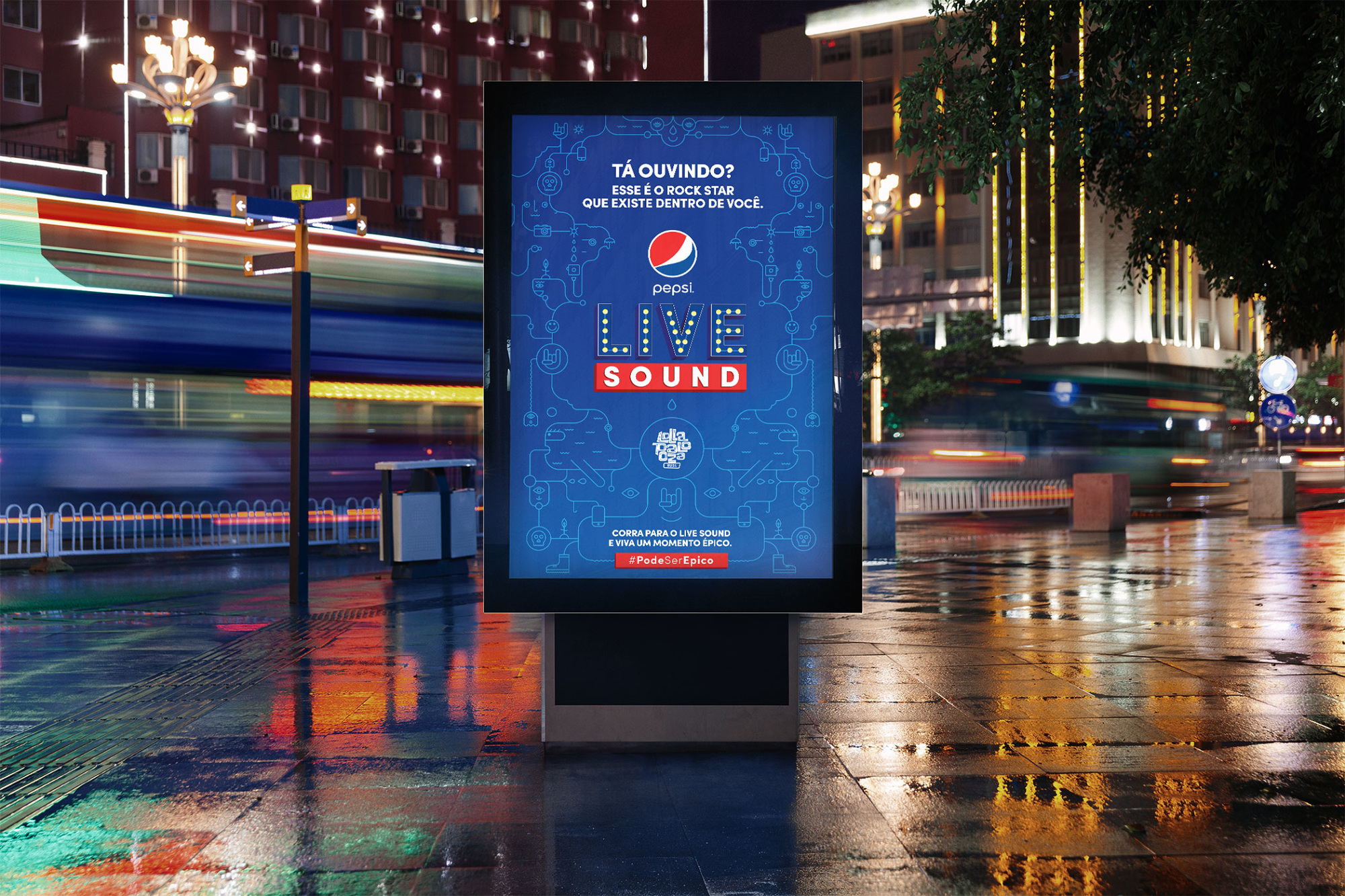 Pepsi Lollapalooza 2015 - fribeiro art director & graphic designer