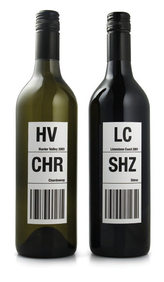 Virgin Blue - Wine Label - Laura Hunter
