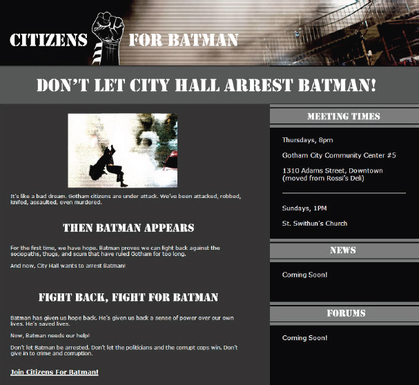 The Dark Knight Known as the best viral movie marketing ...